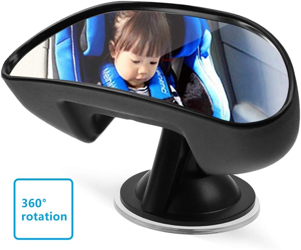 Yajiun Retroviseur Voiture Bebe Ventouse Miroir Auto Bebe Rotation A 360 Degres No 1 2 Pcs Miroirs Auto Bebes Bebe Puericulture Iplanmovilidad Com