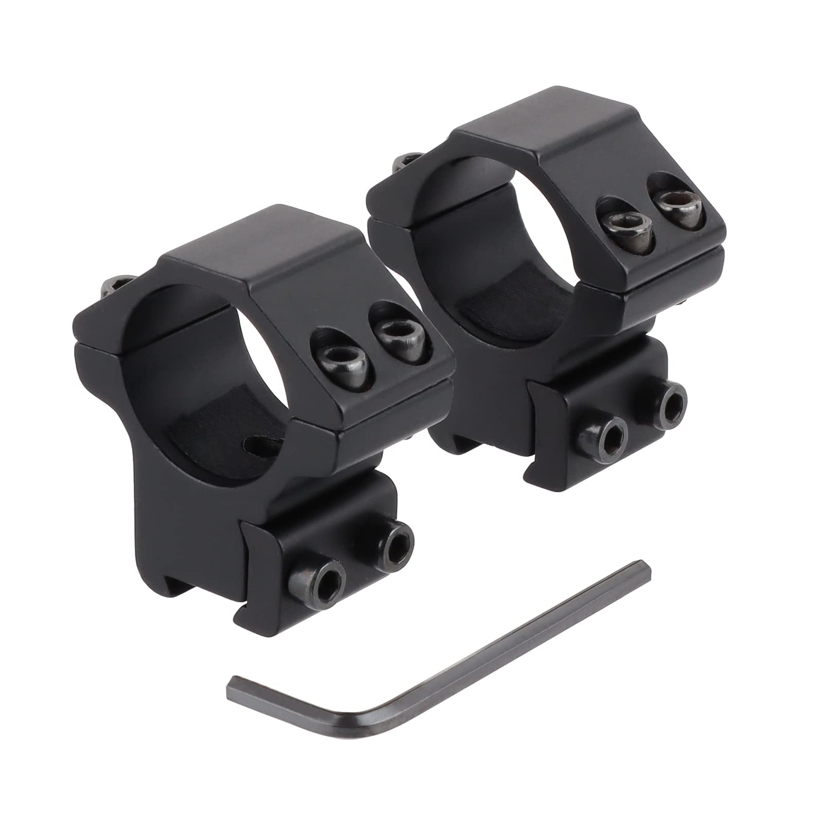 ToopMount Mount Rings Tactical 25.4mm Low Profile Scope Rings Adapter for 11mm Dovetail Rail Outdoor Sports