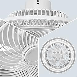 YITAHOME Bladeless Ceiling Fan with Light, 20 Inch