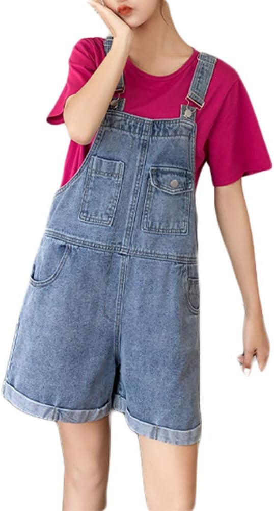 jeans jumpsuit shorts