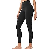 GYROT Workout Leggings for Women Athletic Ladies Yoga Pants Butter Soft with High Waisted and Butt Lifting Design for Running Black