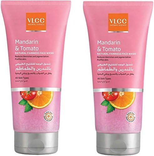 vlcc mandarin & tomato face wash