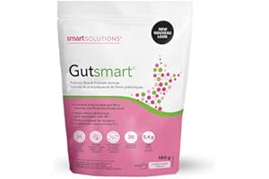 Smart Solutions Gutsmart Powder Unflavoured, Prebiotic and Probiotic Formula, Promotes a Favourable Gut Flora and Helps Relie