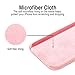 TORRAS [Love Series iPhone 6S Plus Case/iPhone 6 Plus Case, Liquid Silicone Rubber Gel Soft Microfiber Cushion Shockproof Case Compatible with iPhone 6 Plus/iPhone 6S Plus, Pink