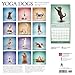 Yoga Dogs - 2017 Calendar 12 x 12in