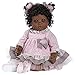 Adora Realistic Black Baby Doll Curls Of Love Toddler Doll - 20 inch, Soft CuddleMe Vinyl, Black Hair, Brown Eyes