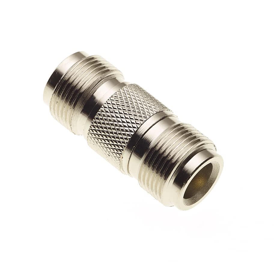 N Female Socket Connector for Radio and Wireless WiFi 75ohm | N Female to N Female Adapter Coupler Joiner and Coaxial Connector Cable