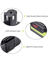 [Actualización] Fhybat 3.0Ah 18V Batería de Repuesto para Ryobi 18V Batería de Litio para P102 P103 P104 P105 P107 P108 P109 Ryobi 18-Volt One + Herramienta inalámbrica