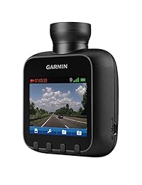 Garmin Cámara de grabación de manejo, con pie, para tablero de auto., Con GPS, Negro