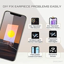 for iPhone X Earpiece Front Speaker Replacement