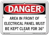 Vestil SI-D-48-A-AL-040 AREA IN FRONT OF ELECTRICAL