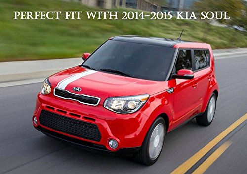 Kia Motors OEM Genuine 92451B2000, 92452B2000 Rear Left Right Bumper Reflector Assembly 2-pc Set For 14 15 Kia All New Soul