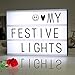 Fruzelg FSC Lighting Letters and Symbols, Numbers/Colour Emoji with Festival Symbols Total 350 Party Decorative Characters use for Your Cinematic lightbox (Full Color)