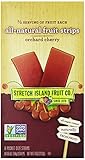 Stretch Island All Natural Fruit Strips, Cherry, 8-Count Strips (Pack of 6)