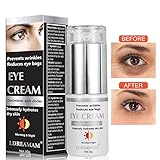 Eye Cream,Eye Gel,Anti-Aging Eye Cream,Anti Wrinkle Eye Serum,Anti Aging Skin Nourishes Skin & Fights Wrinkles Night and Day Moisturizing Cream,Reduces Puffiness & Dark Circles