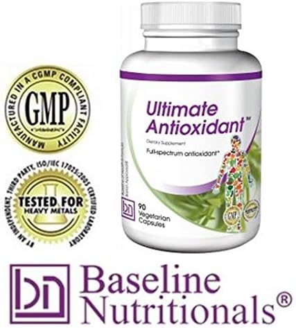 Ultimate Antioxidant - Full Doses of 21 Top Antioxidants including Zeaxanthin, Resveratrol, Lycopene, Ginkgo, Beta Carotene, Green Tea, Bilberry, Quercetin, Lipoic Acid, NAC