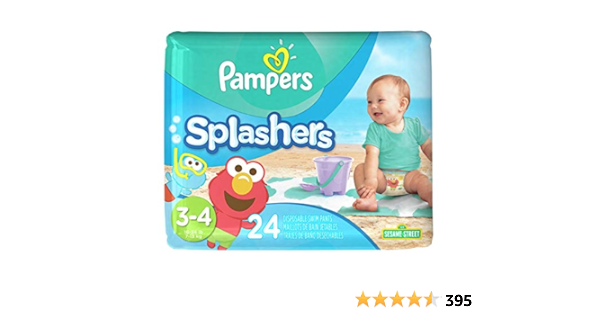 pampers splashers size chart