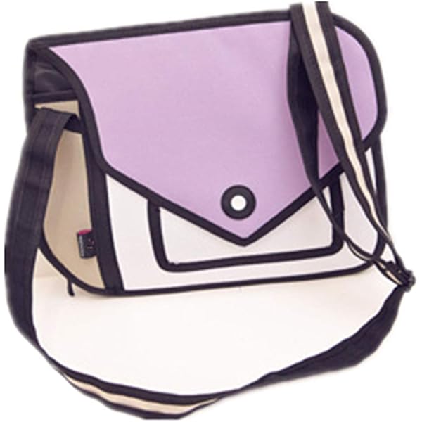 Amazon.com: Xugq66 3D Style 2D Drawing Cartoon Bag Comic 3D