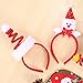 JOYIN 8 PCS Christmas Headbands Head Hat Toppers Costume Accessories for Kids Girls Boys Christmas Parties Xmas Holiday Party Favors Photo Booth