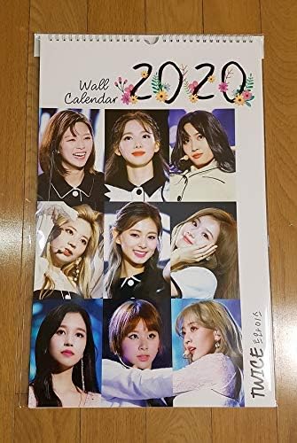Amazon Twice トゥワイス 年度 壁掛けカレンダー Ver 3 韓国ツウィ モモ サナ ミナ ナヨン ダヒョン ジョンヨン チェヨン ジヒョ 韓国店より発送の為 お届けまでに約２週間 アイドル 芸能人グッズ 通販