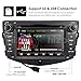 hizpo Android 10 Touch Screen Car Stereo for Toyota RAV4 2006-2012, in-Dash GPS Navigation FM Radio Steering Wheel Control Bluetooth MirrorLink DVR DAB+ TPMS OBD2 USB 4G WiFi, with Backup Camera