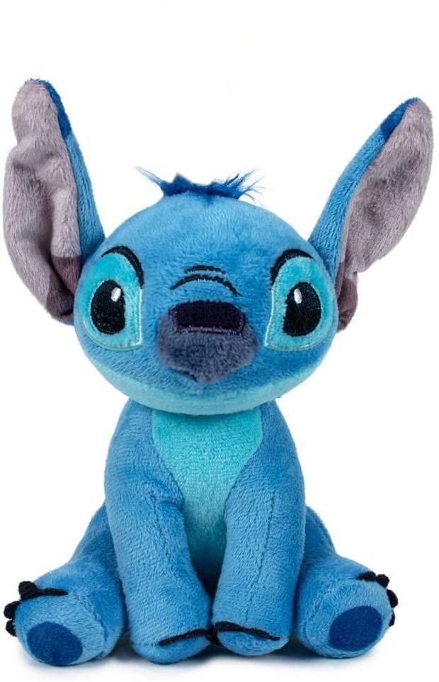 Disney Lilo &amp; Stitch Cuddly Toy Stitch Leroy with Sound, 16 cm (Stitch 16 cm)