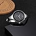 Clearance! Women Watches, SINMA Simple Silver Stainless-steel Strap Bracelet Analog Quartz Wrist Watch (Black)