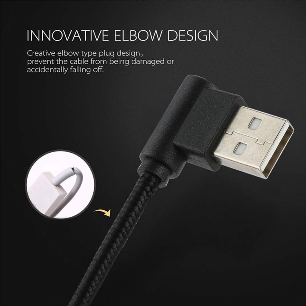 LoongGate Long Right Angle Micro USB Cable - Image 5