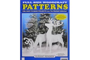 THE WINFIELD COLLECTION Large Elegant Reindeer Woodcraft Pattern