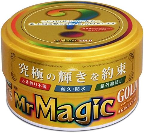 プロスタッフ 車用 最高級カルナバワックス ミスターマジック ゴールド 100g S140 Uv吸収剤配合 マイクロファイバークロス付