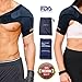 Adjustable Shoulder Brace With Pressure Pads for Men & Women + Hot Cold Reusable Pack + Bag | Compression Strap Sleeve, Neoprene Support for Rotator Cuff, Dislocated AC Joint, Frozen Pain, Tendinitis