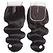 Beauty Princess Body Wave Human Hair 3 Bundles with Closure Double Weft 10A Brazilian Hair Bundles With Closure (24/26/28+20 Inch, 3 Bundles with closure)