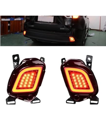 Reflectores Evan-Fischer CAPA Juego De Reflectores Para Parachoques Trasero Chrysler 300 2015-2022 - Izquierdo Y Derecho, Certificado CAPA - Evan-Fischer Lego Mini Cooper