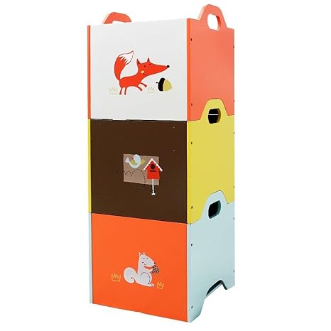 ? labebe aufbewahrungsbox kinder, baby spielzeugkiste holz, spielkiste stapelbar klein, kiste spielzeugbox, aufbewahrungsrega