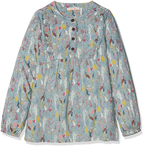 [- Fat Face Girl's Lucy Enchanted Forest Blouse  -]