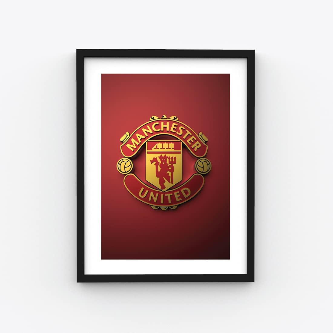 TenorArts Manchester United Football Club Laminated Poster Framed