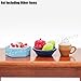 Odoria 1:12 Miniature Fruit Bowl Glass Tableware Dollhouse Kitchen Accessories