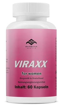 Viraxx für Frauen | 100% natürlich | frei von Chemie | 60 Stück