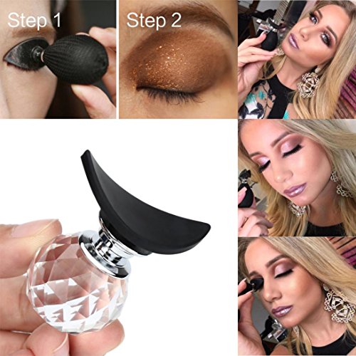 Gocheaper 1Pc Popular Silicone Eyeshadow Stamp Fashion Lazy Crystal Eye Shadow Applicator (A) - Thumbnail 3