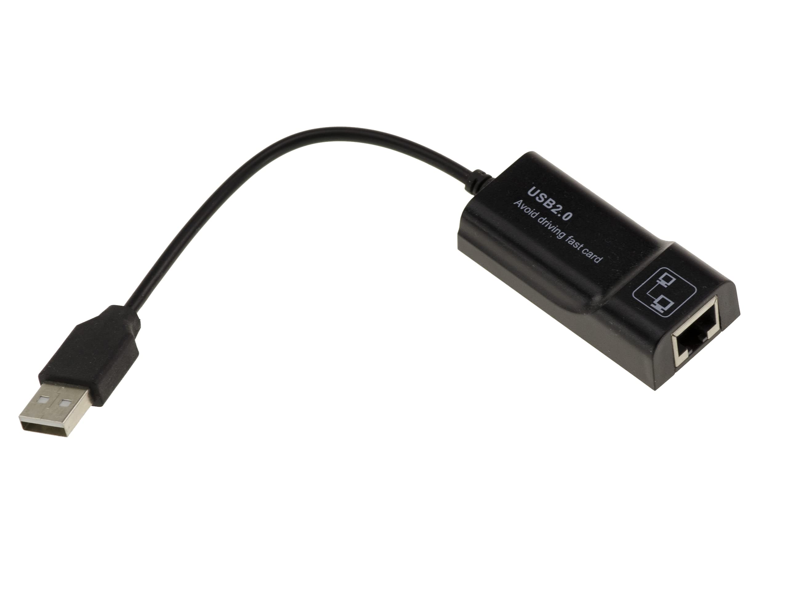 KALEA-INFORMATIQUE USB 2.0 to RJ45 Lan Ethernet 10 100 Mbps Adapter with CoreChip SR9900 Chipset