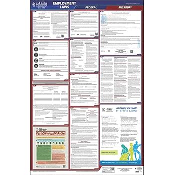 Amazon.com : 2019 Missouri Labor Law Poster - State, Federal, OSHA Compliant - Single Laminated ...