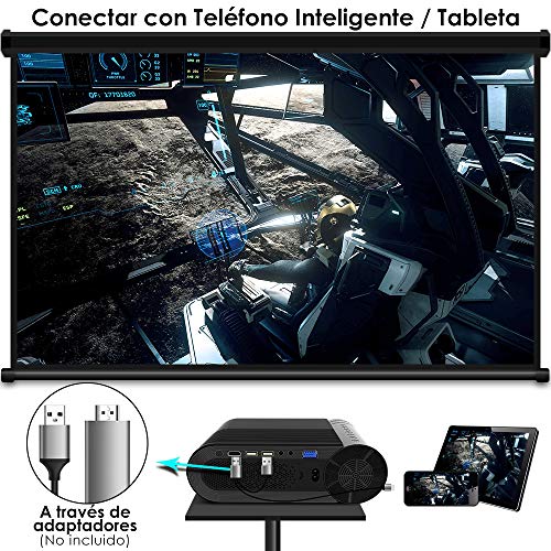 Proyector-proyector-Elephas-Full-HD-5000-Lumen-de-50000-Horas-proyector-Home-Theatrer-de-200-Pulgadas-1080P-Compatible-con-PS4-PC-a-travs-de-HDMI-VGA-TF-AV-y-USB-con-Bolsa-Black