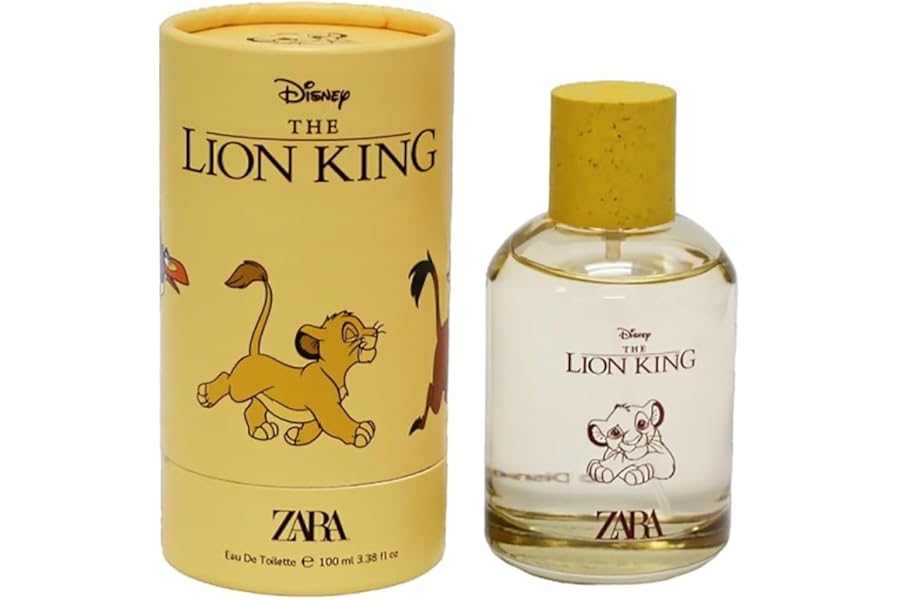 Zara The Lion King Kids’ Perfume Eau de Toilette Spray 100ml (3.4 fl oz) Playful & Wild Fragrance