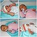 Liname Pacifier Clip for Girls - 5 PACK - Premium Quality & Modern 2-Sided Design - Pacifier Clips Fit all Pacifiers & Soothers - Perfect Baby Shower Gift
