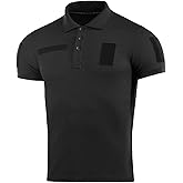 M-Tac Mens Polo Shirt Tactical Short Sleeve Military Golf Dri Fit Polo T Shirts for Men