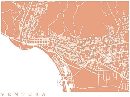 Ventura Map Print