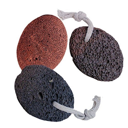 Earth Lava Pumice Stone With String - Remove Dead Skin Calluse's - Massage Foot Spa