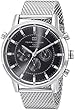 Tommy Hilfiger 1790877 Reloj para hombre de acero inoxidable de tono plateado