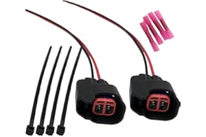 ALLMOST 2 PACK Compatible with Polaris Fuel Injector Repair Harness Kit RZR Ranger 570 800 900 Pigtail 1204318