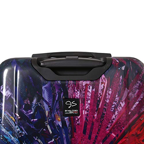 Mia Toro Italy Jennifer L. Schmidt Hardside Spinner Luggage 3pc Set